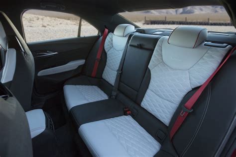 2022 Cadillac CT4-V Blackwing Interior Colors, Materials