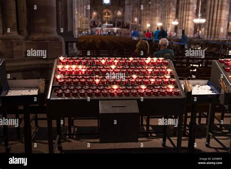 Altar Candles Catholic Church High Resolution Stock Photography and Images - Alamy