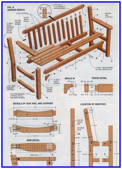 39 reference of garden bench design wood | Garden bench plans, Outdoor furniture plans, Wood ...