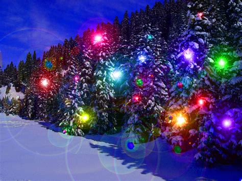 Christmas Lights Wallpapers and Screensavers (72+ images)