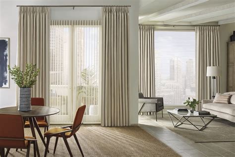 Design Studio™ Side Panels, Drapery and Shades | Hunter Douglas | Curtains living room, Drapery ...