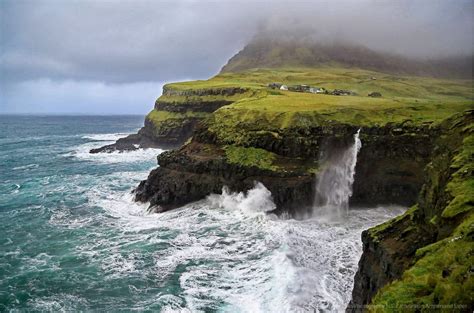 Gasadalur Waterfall, Faroe Islands | Wildernesscapes Photography LLC, by Johnathan A. Esper