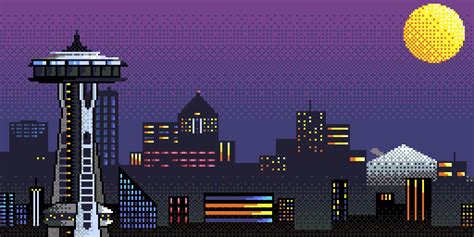 Pixel Art Wallpaper San Francisco