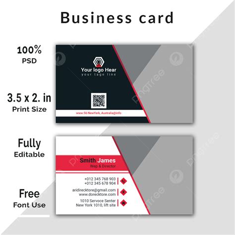 Food Business Card Template Download on Pngtree