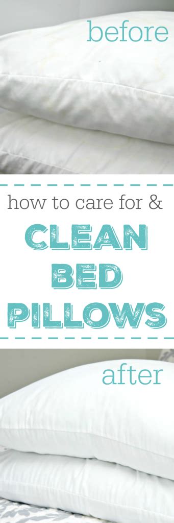 How to Clean Bed Pillows