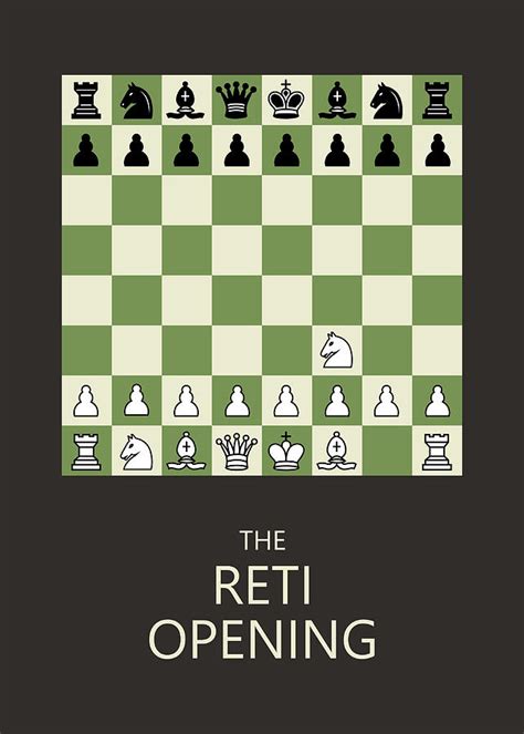 The Reti Opening Chess Digital Art by AB Concepts