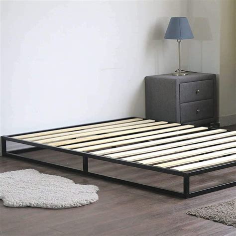 Platform Bed Frame Low Profile Metal Bed