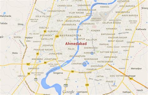 Map of Ahmedabad