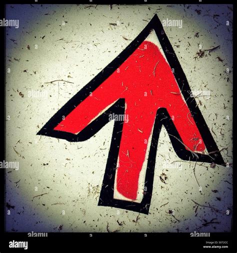 Up arrow sign Stock Photo - Alamy