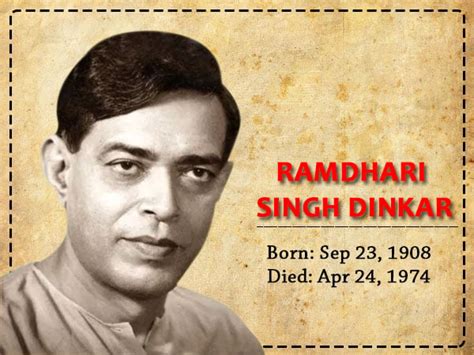 Remembering Ramdhari Singh Dinkar on his birth anniversary