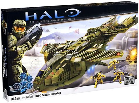 Halo UNSC Pelican Dropship Set Mega Bloks 96824 - Walmart.com