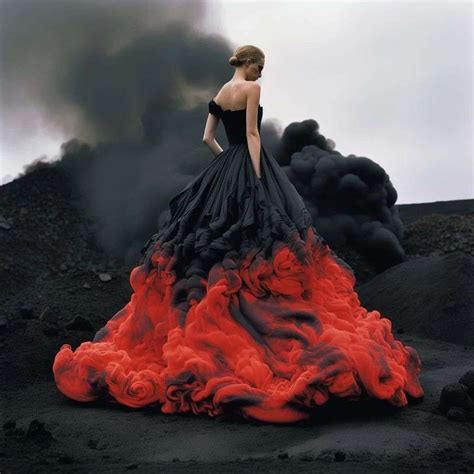 ️ 15 Bold and Beautiful Red and Black Wedding Dresses 🖤