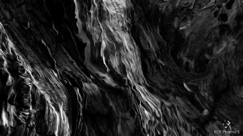 Black And White Abstract Art Wallpaper