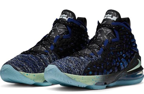 Sneakers Release – Nike LeBron 17 “Constellations” Deep Royal Blue/Vapor Green Kids’ Basketball Shoe