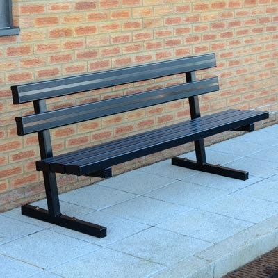 Recycled Plastic Park Benches - Recycled Bench Seats - Glasdon UK