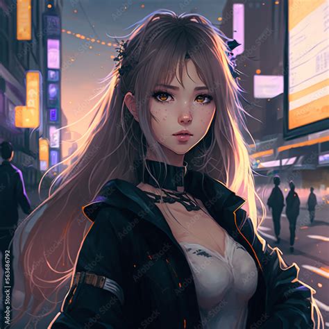 Anime Girl Digital Artist