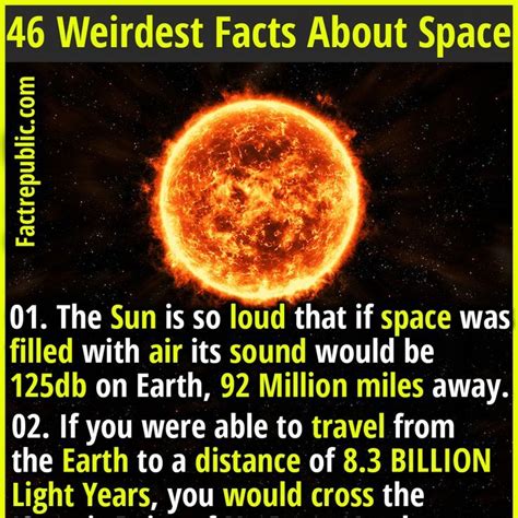 46 Weirdest Facts About Space That Will Rock Your World