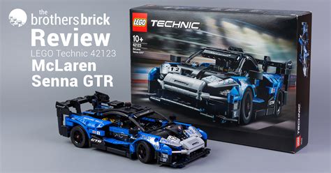 LEGO Technic 42123 McLaren Senna GTR [Review] - The Brothers Brick | The Brothers Brick