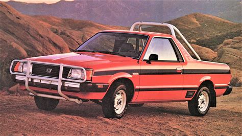 The History of the Funky, Fun Subaru BRAT