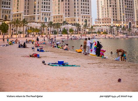 The Pearl-Qatar comes alive as beaches, retail stores and restaurants reopen - Read Qatar ...