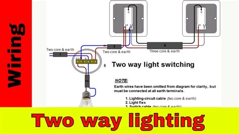 Circuit Diagram 1 Switch 2 Lights