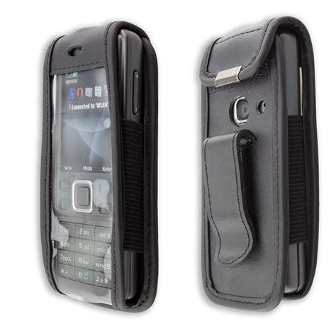 caseroxx Leather-Case with belt clip for Nokia 6300 in black made of real leathe | eBay