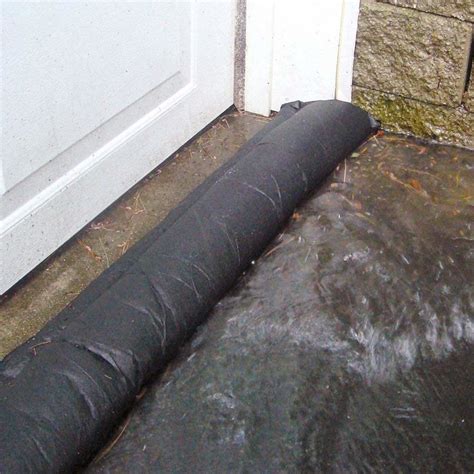 Water Barrier Use to control, contain divert flood water protect doorway 10 feet | Flood barrier ...