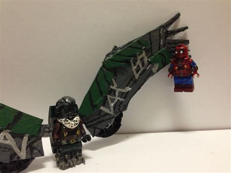 Lego custom spider man homecoming vulture minifigure | Lego custom minifigures, Mini figures, Lego