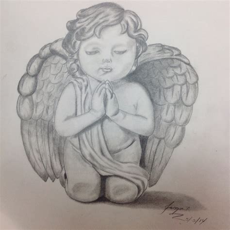 Beautiful Angel Drawing