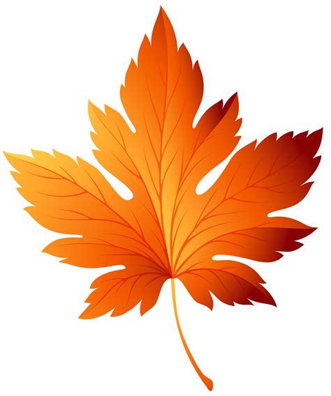 clip art fall leaf - Clip Art Library