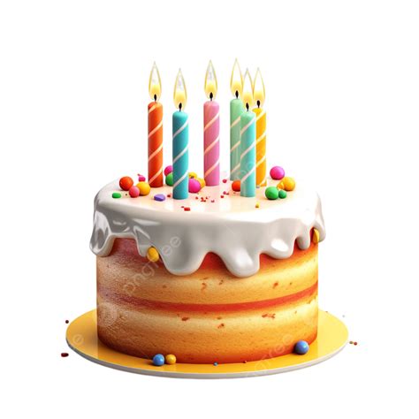 Birthday Cake Cream Candle Transparent, Birthday Cake, Cream, Candle PNG Transparent Image and ...