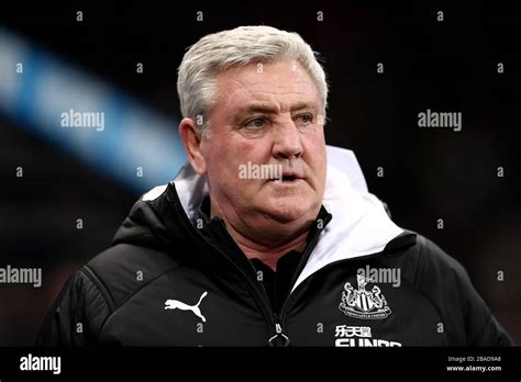 Newcastle United manager Steve Bruce Stock Photo - Alamy