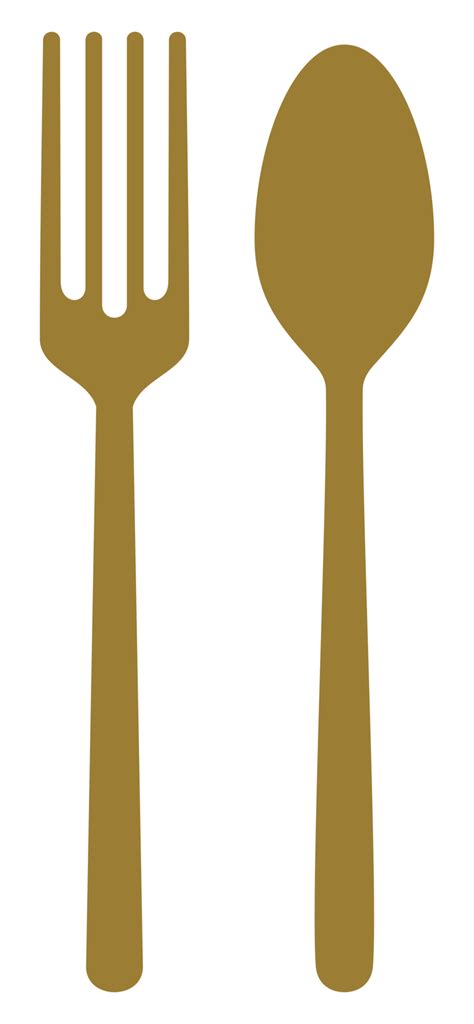 Spoon and Fork for Icon Symbol for Logo, Pictogram or Graphic Design Element. Format PNG ...