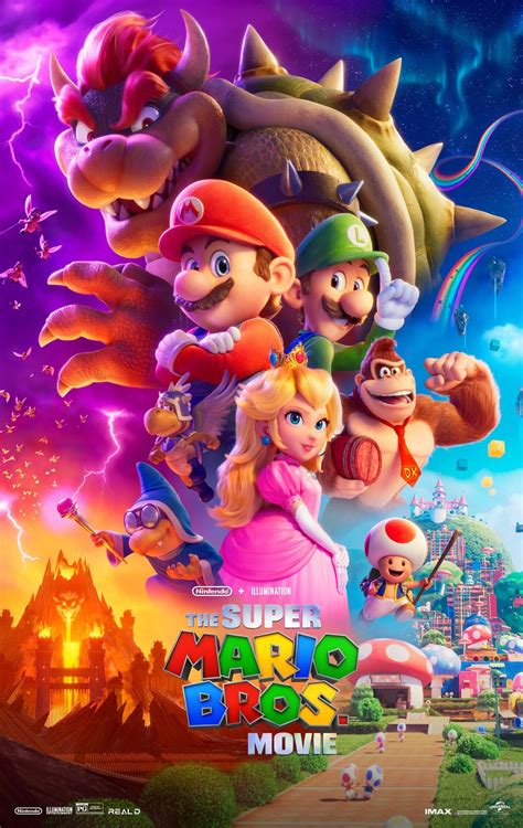 The Super Mario Bros. Movie Poster Features All of Our Favorite Mushroom Kingdom Characters