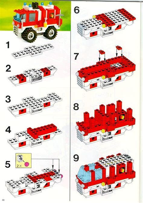 Old LEGO® Instructions | letsbuilditagain.com | Lego creative, Lego activities, Lego basic