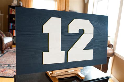 Seahawks 12th Man Wood Flag – Patriot Wood