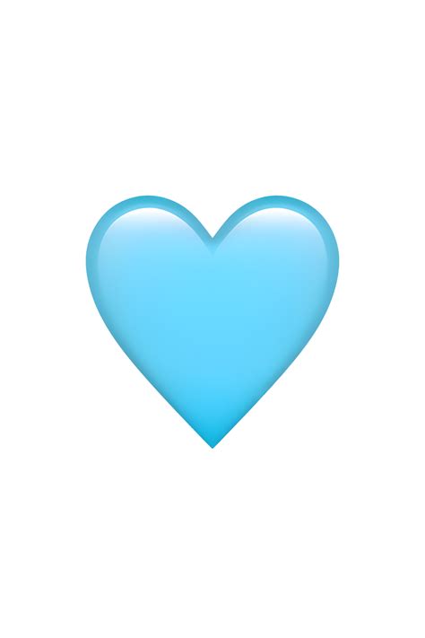 Light Blue Heart Emoji | Blue heart emoji meaning, Blue heart emoji, Heart emoji