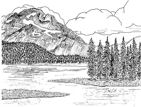 Landscapes in Pen and Ink - Samantha Bell