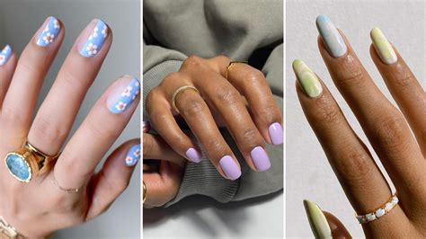 21 Pretty Pastel Nail Colors and Design Ideas of 2021 | Glamour