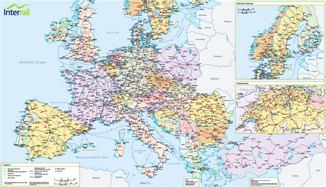 interrail railway map pdf – interrail europe train map – Six0wllts