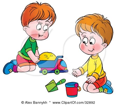 sharing toys clipart - Clipground