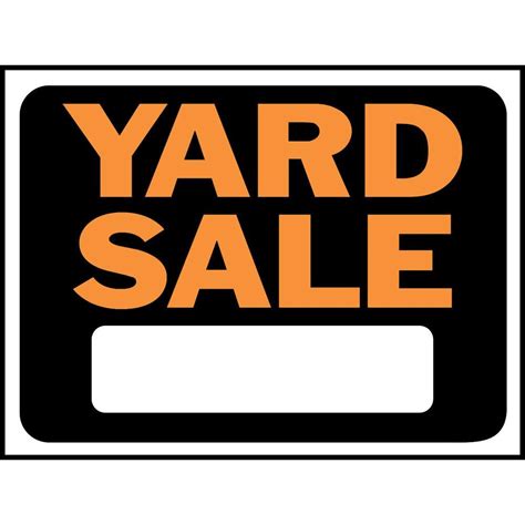 Printable Yard Sale Signs | Free download on ClipArtMag