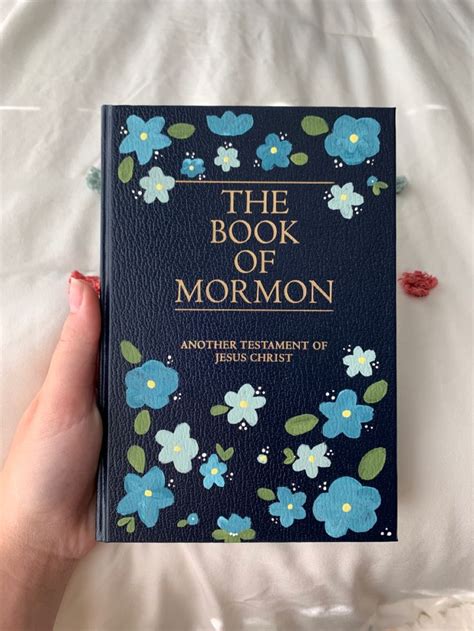 Painted Book of Mormon in 2023 | Book of mormon, Book of mormon scriptures, Mormon art