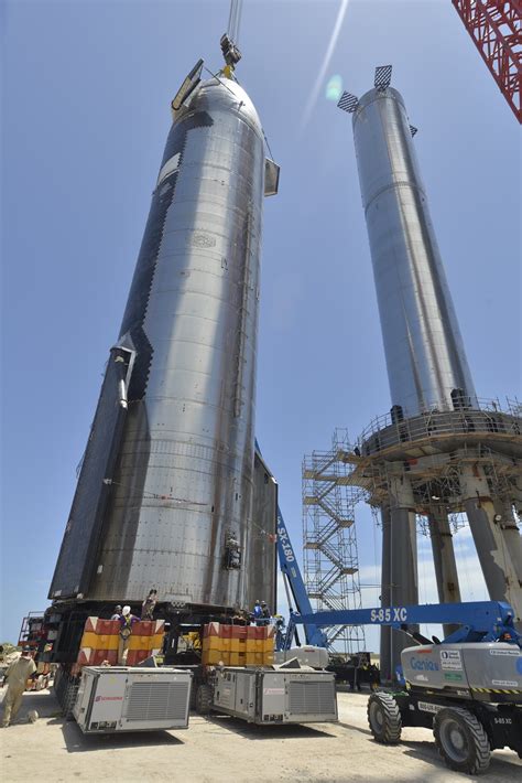 SpaceX Creates World's Tallest Rocket by Stacking Starship and Super Heavy Booster - TechEBlog