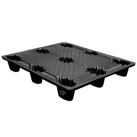 40 x 48 Nestable Solid Deck Distribution Plastic Pallet | Best Plastic Pallets #PP-S-40-NT3