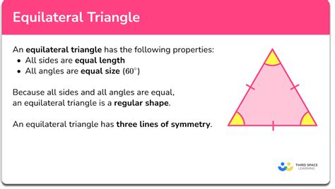 Equilateral Triangle: Definition, Properties, Formulas, 48% OFF