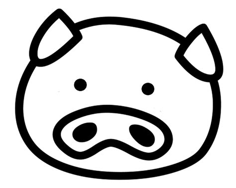 Pig Faces - ClipArt Best