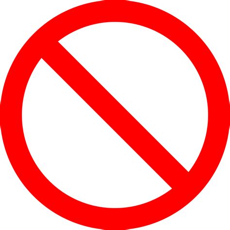 File:No sign.svg - 維基百科，自由的百科全書