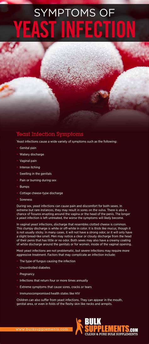 Yeast Infection: Symptoms, Causes & Treatment