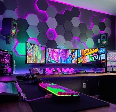 Modern Gaming Room Setup